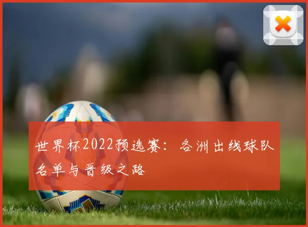 世界杯2022预选赛：各洲出线球队名单与晋级之路
